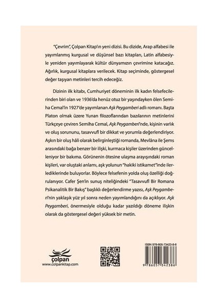 Aşk Peygamberi – Semiha Cemal fırsatları