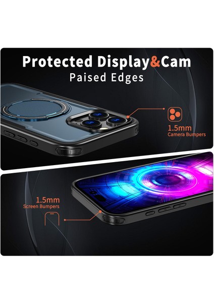 iPhone 16 Pro Max Için Pc Hibrit Tpu Telefon Kılıfı (Yurt Dışından) fırsatları