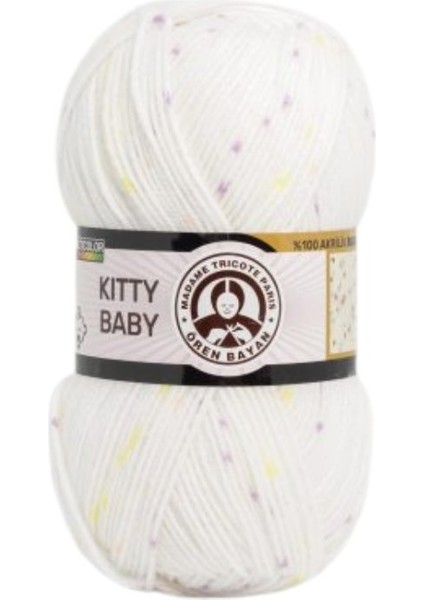 Ören Bayan Kitty Baby El Örgü İpi - 1 Adet - ( Renk Kodu : 370 ) fiyatları