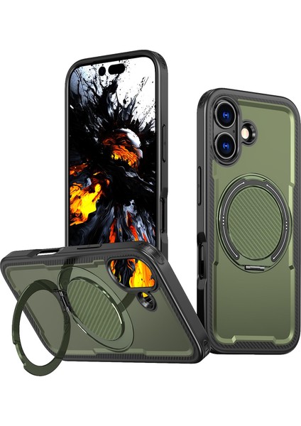 iPhone 17 Için Pc Hibrit Tpu Telefon Kılıfı (Yurt Dışından)