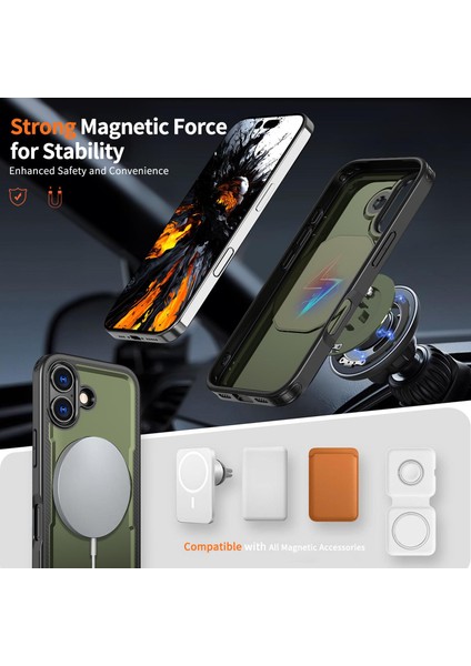 iPhone 17 Için Pc Hibrit Tpu Telefon Kılıfı (Yurt Dışından) fiyatları
