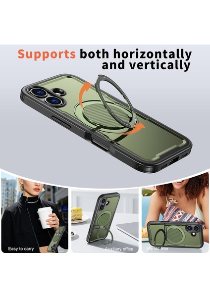 iPhone 17 Için Pc Hibrit Tpu Telefon Kılıfı (Yurt Dışından) indirimleri
