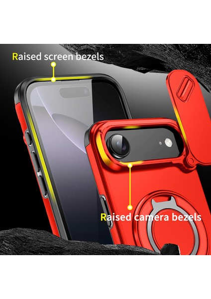 iPhone Air Için Camshid Yüzük Tutucu Telefon Kılıfı (Yurt Dışından) indirimleri