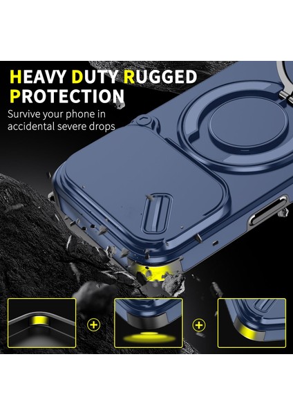 iPhone 17 Pro Için Camshid Yüzük Tutucu Telefon Kılıfı (Yurt Dışından) fiyatları