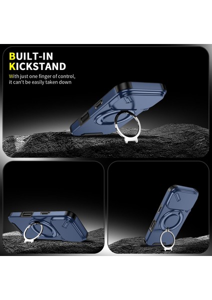 iPhone 17 Pro Için Camshid Yüzük Tutucu Telefon Kılıfı (Yurt Dışından) fırsatları