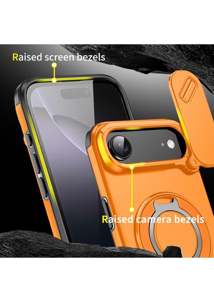 iPhone Air Için Camshid Yüzük Tutucu Telefon Kılıfı (Yurt Dışından) indirimleri