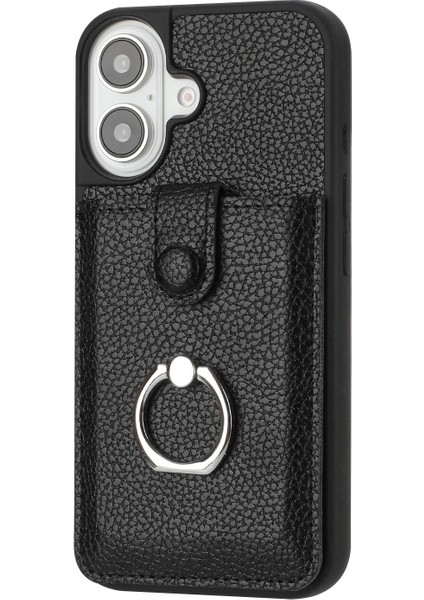 iPhone 17 Için Kart Çantası Halka Tutucu Telefon Kılıfı (Yurt Dışından) fiyatları