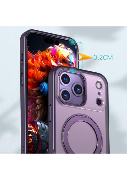 iPhone 17 Pro Için Magsafe Yüzük Tutucu Telefon Kılıfı (Yurt Dışından) indirimleri