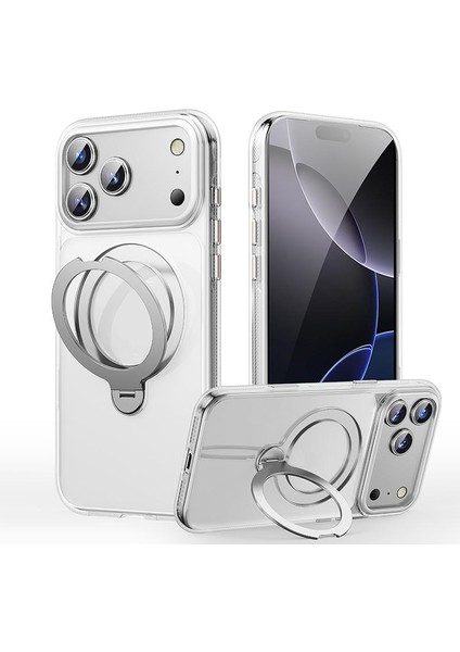iPhone 17 Pro Için Döndürme Tutucu Magsafe Telefon Kılıfı (Yurt Dışından)