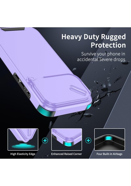 Camshid Tpu + Pc Telefon Kılıfı iPhone 17 Pro Için (Yurt Dışından) fiyatları