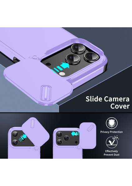 Camshid Tpu + Pc Telefon Kılıfı iPhone 17 Pro Için (Yurt Dışından) modelleri