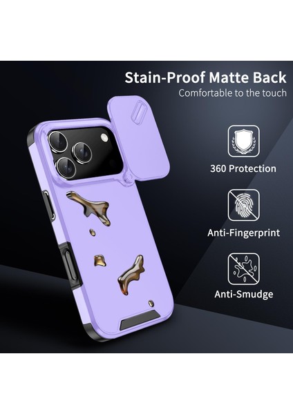 Camshid Tpu + Pc Telefon Kılıfı iPhone 17 Pro Için (Yurt Dışından) fırsatları