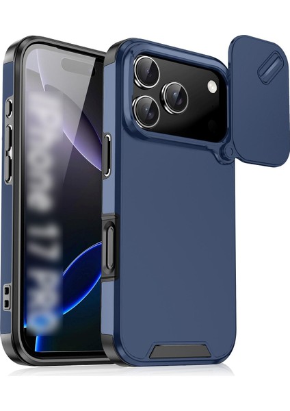 Camshid Tpu + Pc Telefon Kılıfı iPhone 17 Pro Için (Yurt Dışından)
