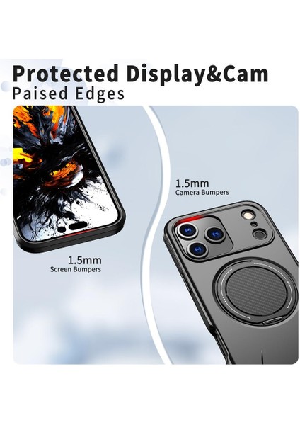 iPhone 17 Pro Max Için Metal Tutucu Magsafe Telefon Kılıfı (Yurt Dışından) indirimleri