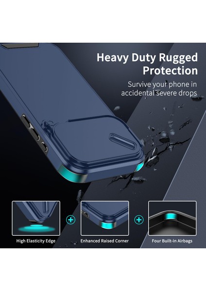 Camshid Tpu + Pc Telefon Kılıfı iPhone 17 Pro Için (Yurt Dışından) fiyatları
