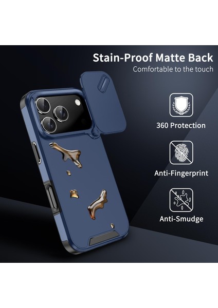 Camshid Tpu + Pc Telefon Kılıfı iPhone 17 Pro Için (Yurt Dışından) fırsatları