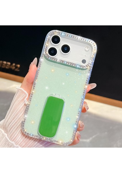 iPhone 17 Pro Max Için Parıltılı Tpu Telefon Kılıfı (Yurt Dışından)