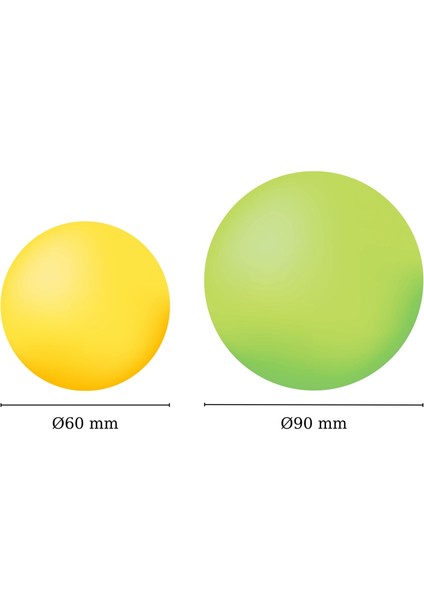 Oyun Havuzu Topları 65 mm 500'lü Poşetli modelleri