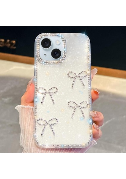 iPhone 15 Için Yapay Elmas Tpu Telefon Kılıfı (Yurt Dışından) fiyatları