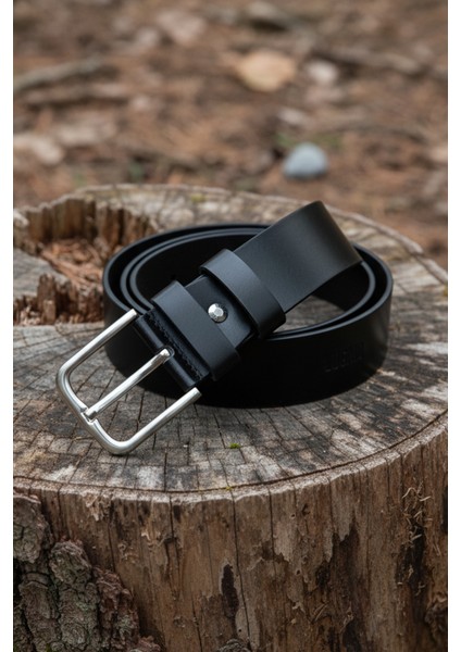 Hakiki Deri Kemer Siyah