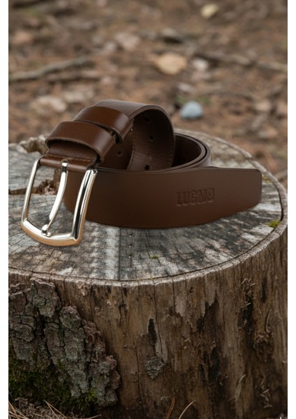 Hakiki Deri Kemer Kahverengi
