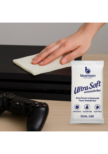 30X80 cm Ultra Soft Antistatik Mumlu Bez Boya Öncesi ve Elektronik Yüzey Temizlik Bezi indirimleri