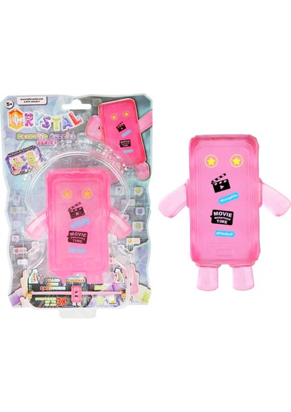 Crystal Hashtag Buddies Serisi Stretch Figür - Chuckle