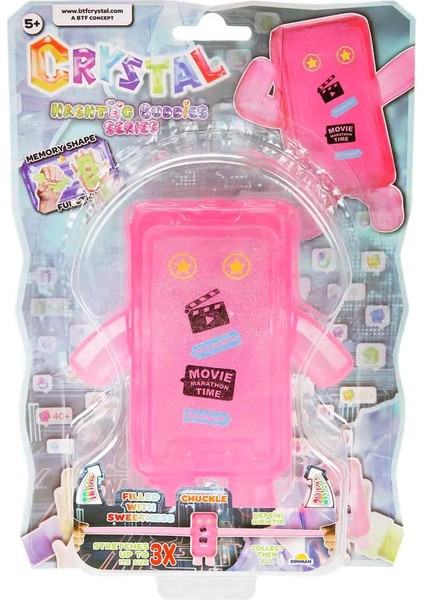 Crystal Hashtag Buddies Serisi Stretch Figür - Chuckle modelleri