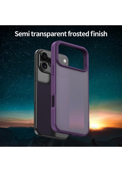 iPhone 17 Pro Max Için Fanying Şeffaf Buzlu Kılıf (Yurt Dışından) fırsatları