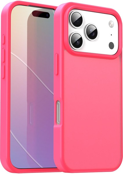 iPhone 17 Pro Için Fanying Şeffaf Buzlu Kılıf (Yurt Dışından)