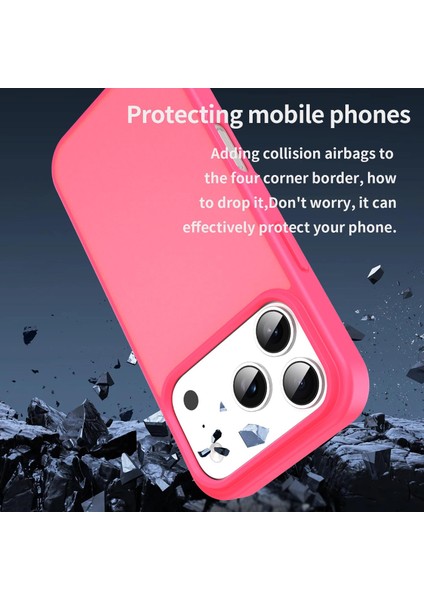 iPhone 17 Pro Için Fanying Şeffaf Buzlu Kılıf (Yurt Dışından) modelleri