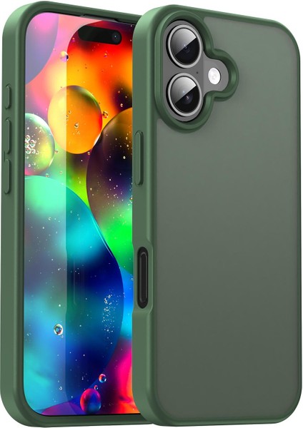 iPhone 17 Için Fanying Şeffaf Buzlu Kılıf (Yurt Dışından)