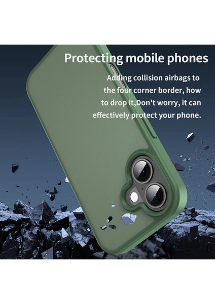 iPhone 17 Için Fanying Şeffaf Buzlu Kılıf (Yurt Dışından) modelleri