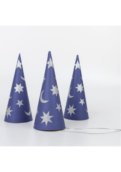 - Wizard Party Hats & Wands - Sihirbaz Parti Şapkaları & Sihirli Değnekler (6lı) fiyatları