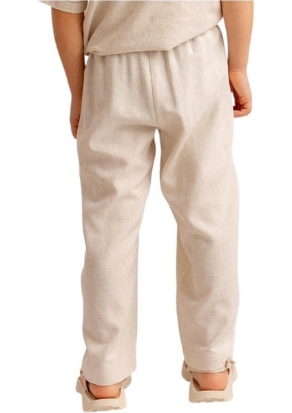 Unisex Klasik Keten Pantolon – Naturel | Doğal Kumaş ve Şık Kesim fiyatları