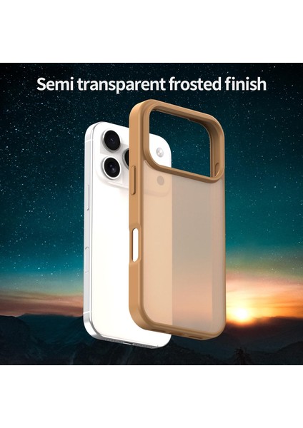 iPhone 17 Pro Için Fanying Şeffaf Buzlu Kılıf (Yurt Dışından) fırsatları