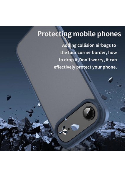 iPhone Air Için Fanying Yarı Saydam Buzlu Kılıf (Yurt Dışından) modelleri