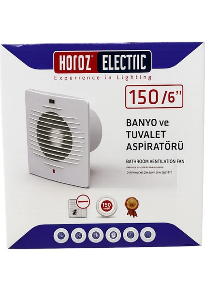 150/6” Banyo ve Tuvalet Aspiratörü fiyatları