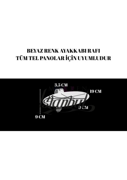 10 Adet Tel Panoya Geçme Plastik Ayakkabı Standı Ayakkabı Standı Ayakkabı Rafı fırsatları