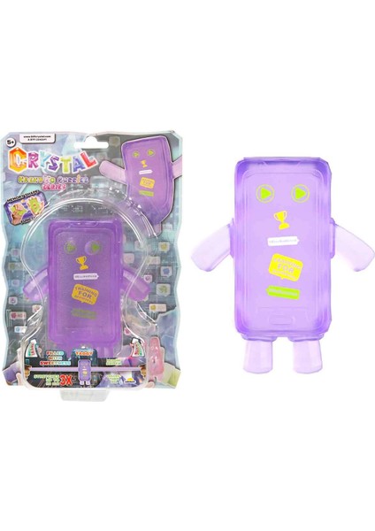 Crystal Hashtag Buddies Serisi Stretch Figür - Taggy