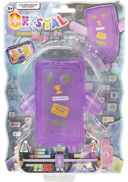 Crystal Hashtag Buddies Serisi Stretch Figür - Taggy modelleri