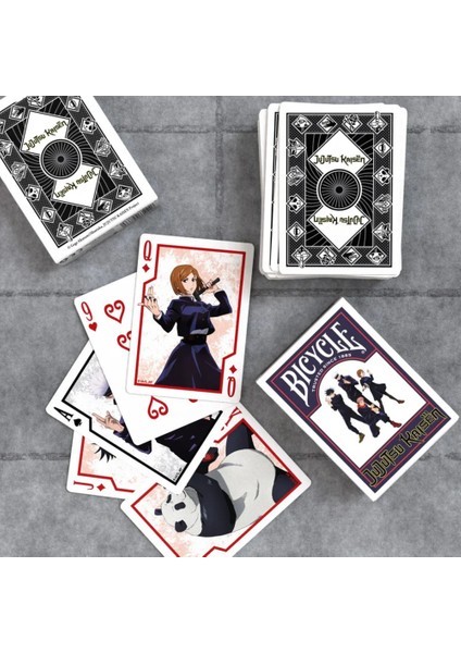 Jujutsu Kaisen Oyun Kartı modelleri