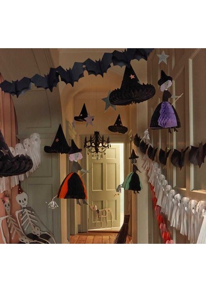 - Flying Honeycomb Witch Decorations - Uçan Cadılar Asılan Süs (3lü) fiyatları