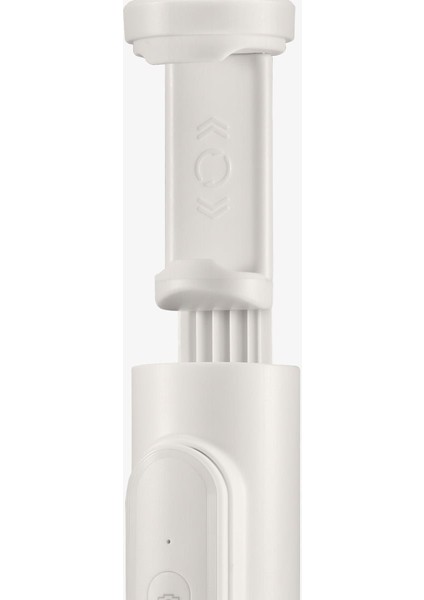 Kablosuz Bluetooth Selfie Çubuğu Uzaktan Kumandalı Tripod / 1.4 Metre Kadar Uzatılabilir Kolay Taşınabilir S541W Dune Beige - AMP09337