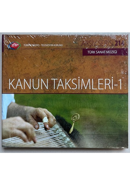 Kanun Taksimleri 1 (Arşiv Serisi) CD (Jelatininde Sıfır Orijnal Dönem Baskı Cd)