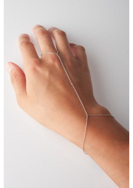 Zarif Zincirli Kadın El Aksesuarı ve Şahmeran