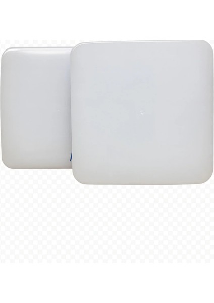 36 Watt Kare LED Glop Armatür 2'li – Beyaz Işık (6500K) – Siyah Kasa modelleri