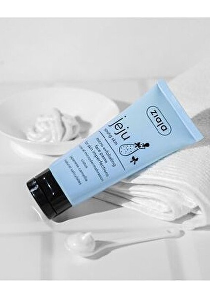 Jeju Yüz Mikro Peeling Yağlı Ciltler İçin Arındırıcı Etki 75 ml Gliserin İçerir fiyatları