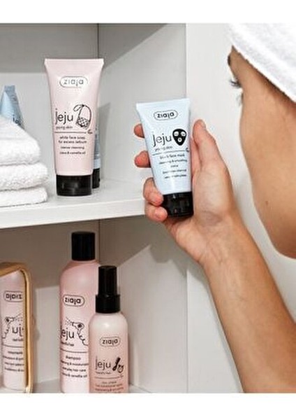 Jeju Yüz Mikro Peeling Yağlı Ciltler İçin Arındırıcı Etki 75 ml Gliserin İçerir