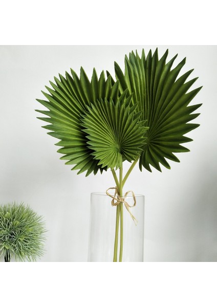 3 Adet Yapay Palmiye Demet Yeşil Plastik Bitkiler Simülasyon Yaprakları Çiçek Aranjman Ev Dekorasyon (Yurt Dışından) modelleri
